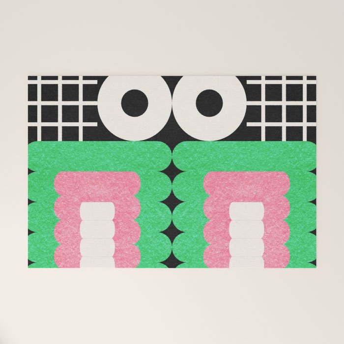 Funny Face Welcome Mat Gallery Image 1