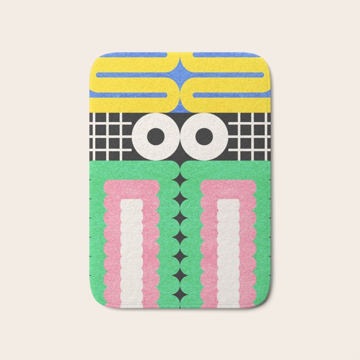 Funny Face Bath Mat Gallery Image 1