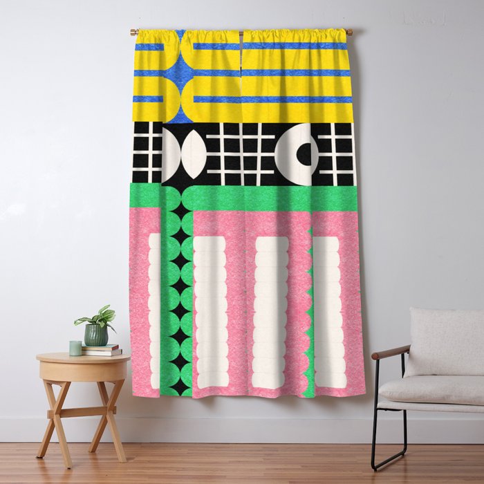 Funny Face Window Curtain Gallery Image 5