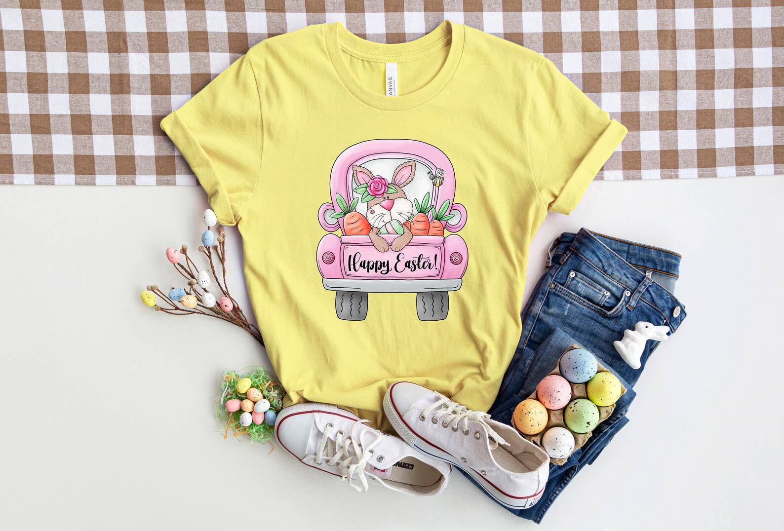 Happy Easter Truck T-Shirt