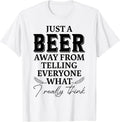 A Beer Away From Telling Everyone What I Think