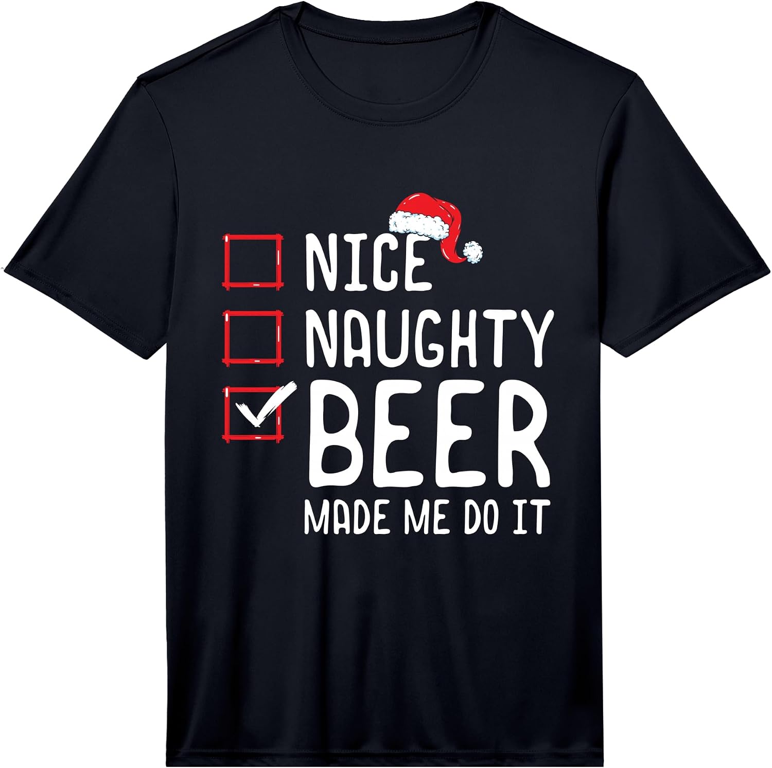 Nice Naughty List Funny Christmas Merch Gifts