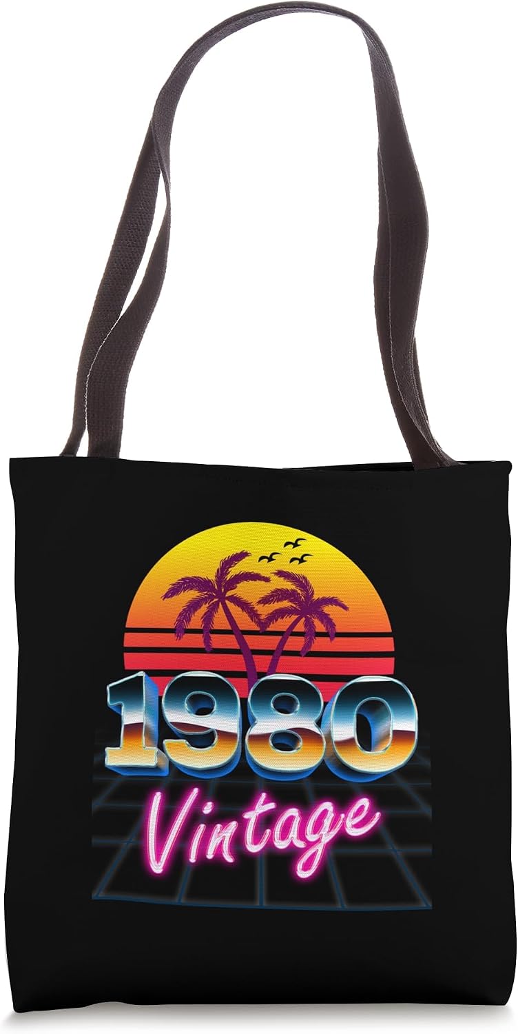 Born 1980 46th Birthday Retro 80's Style