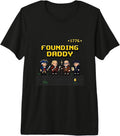 Founding Fathers Day Pixel Art Video Game