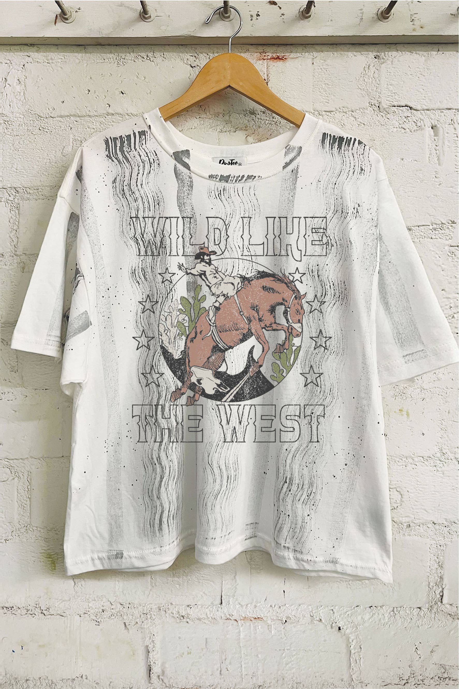 Wild Like the West-Hand Brushed
