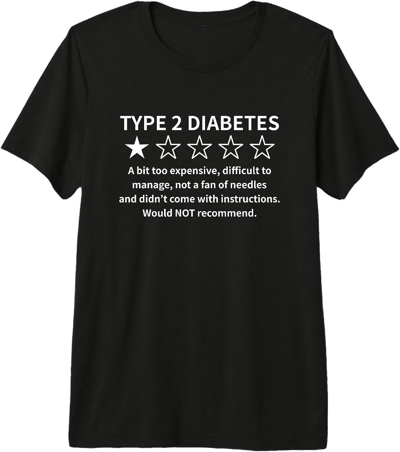 Funny T1D Awareness Diabetic Warrior