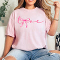 Love Coquette Bow Valentine Graphic Tee | Comfort Colors