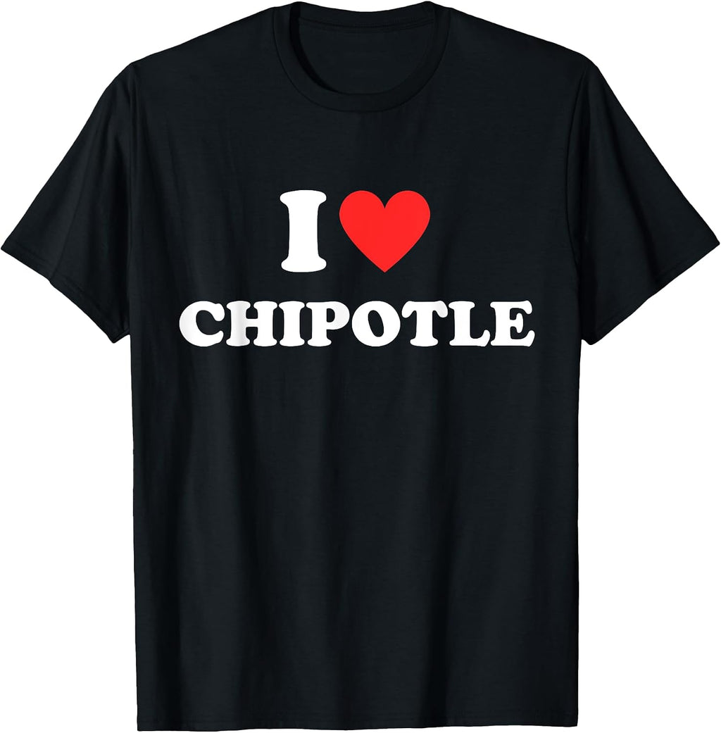 I Love Chipotle Apparel I Red Hot Heart
