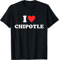 I Love Chipotle Apparel I Red Hot Heart