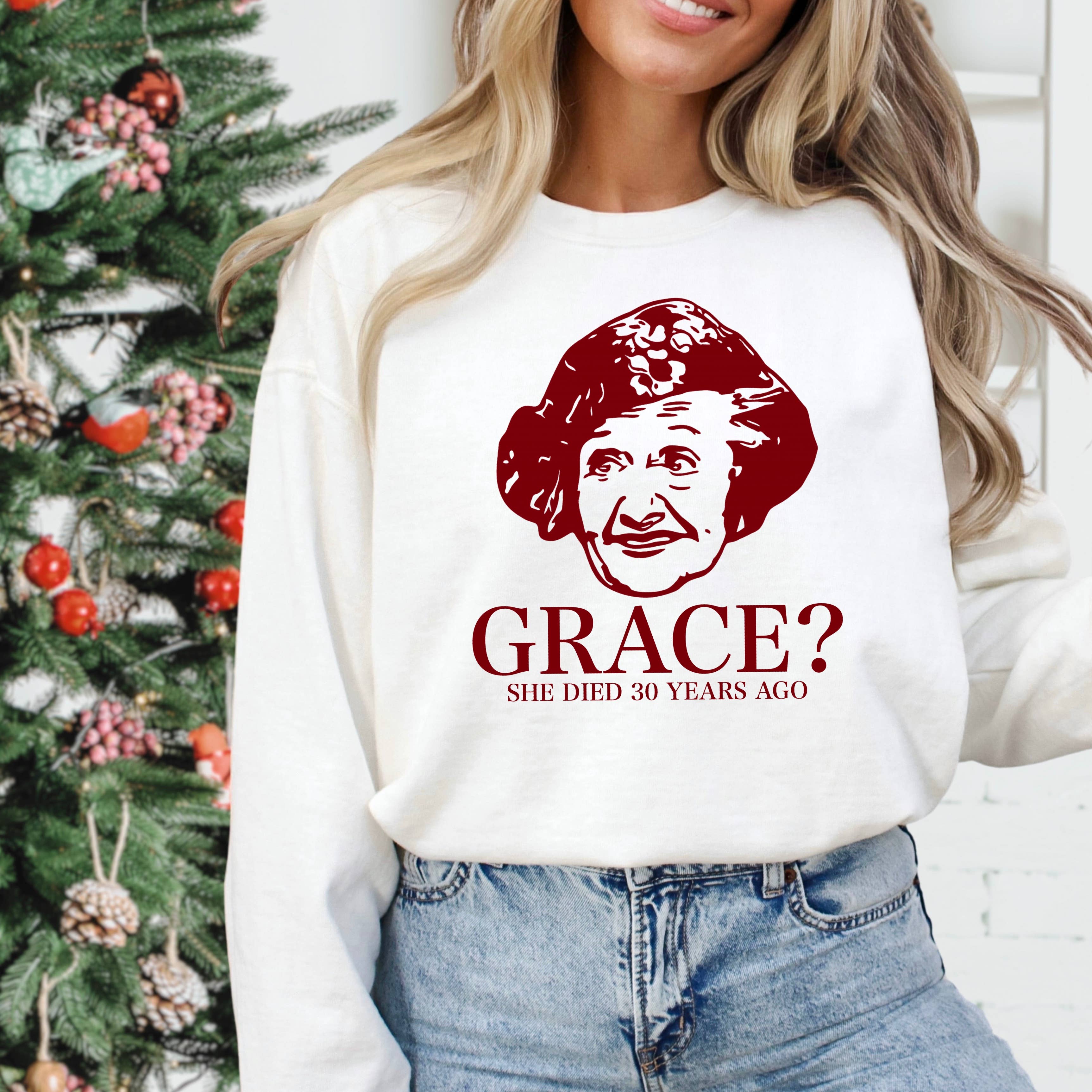 Grace ? Christmas Movie Christmas Sweatshirt | Gildan
