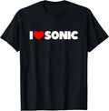 I Love Sonic Shirts