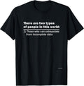 There Are Two Types Of People t shirt