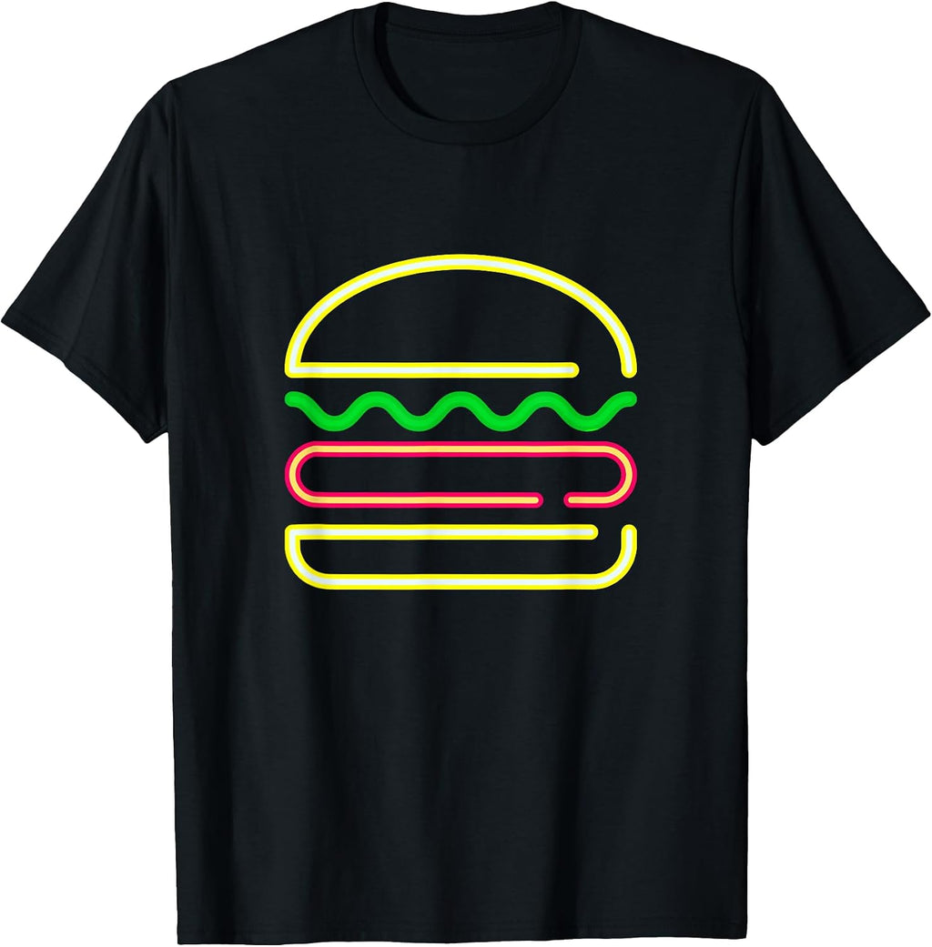 Neon Burger Sign Tee