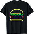 Neon Burger Sign Tee