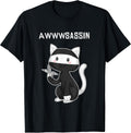 Crazy Cat Lady Pun Shirts