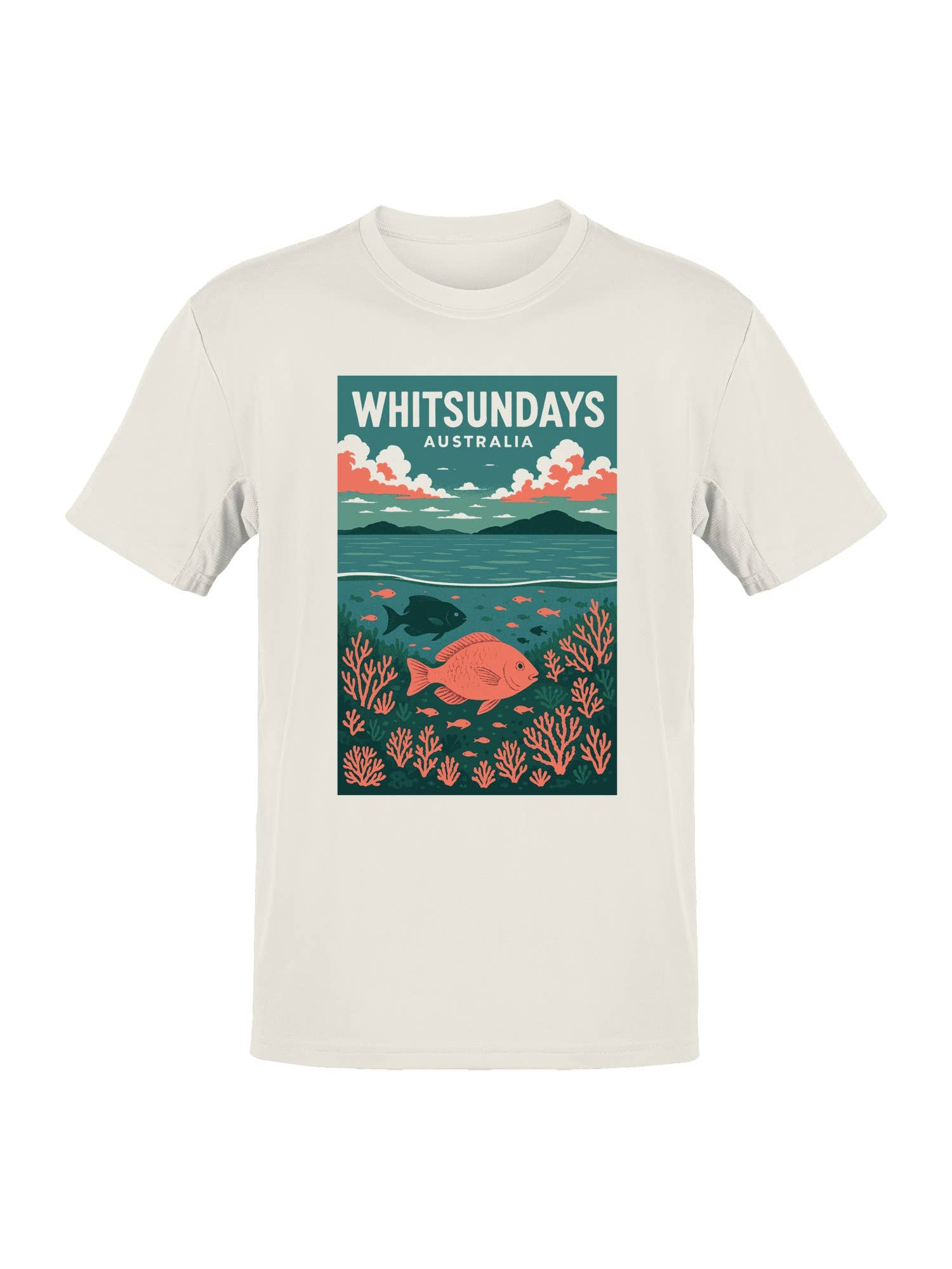 Whitsundays Australia Ocean Art Men's T-Shirt