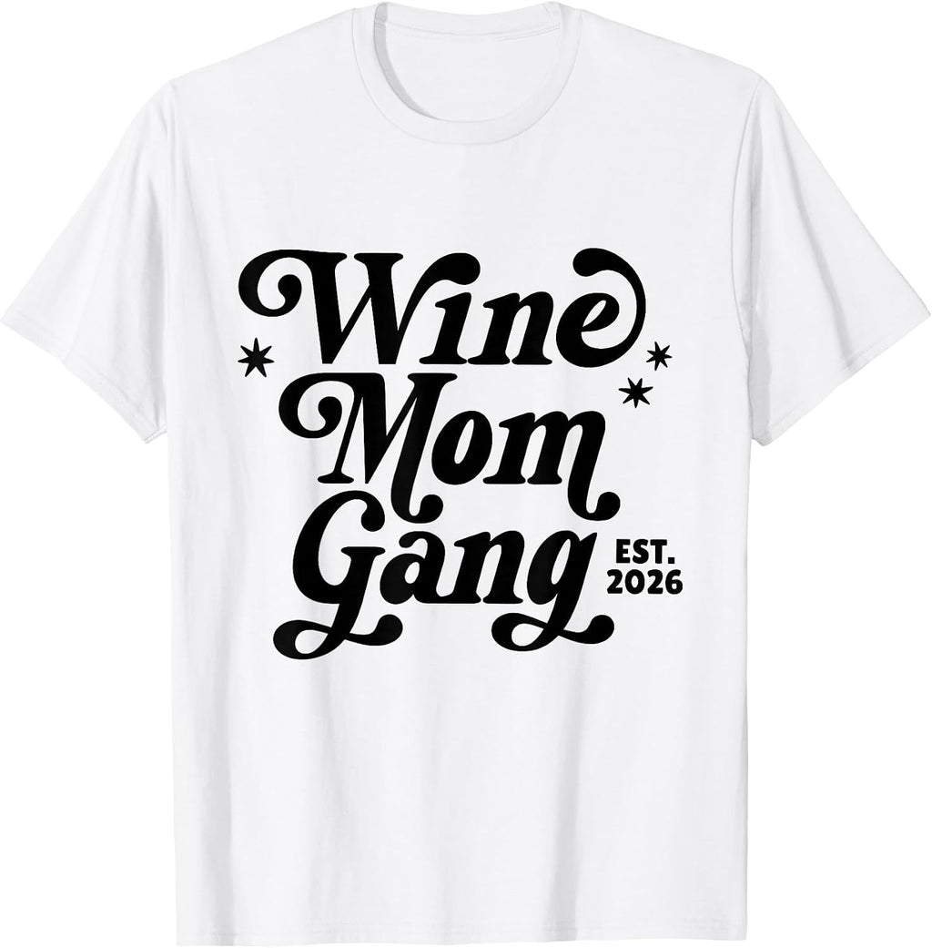 Organized Gang Of Wine Moms Club Mama Womens