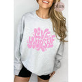 Love Your Self Vintage  Graphic  Sweatshirts Plus
