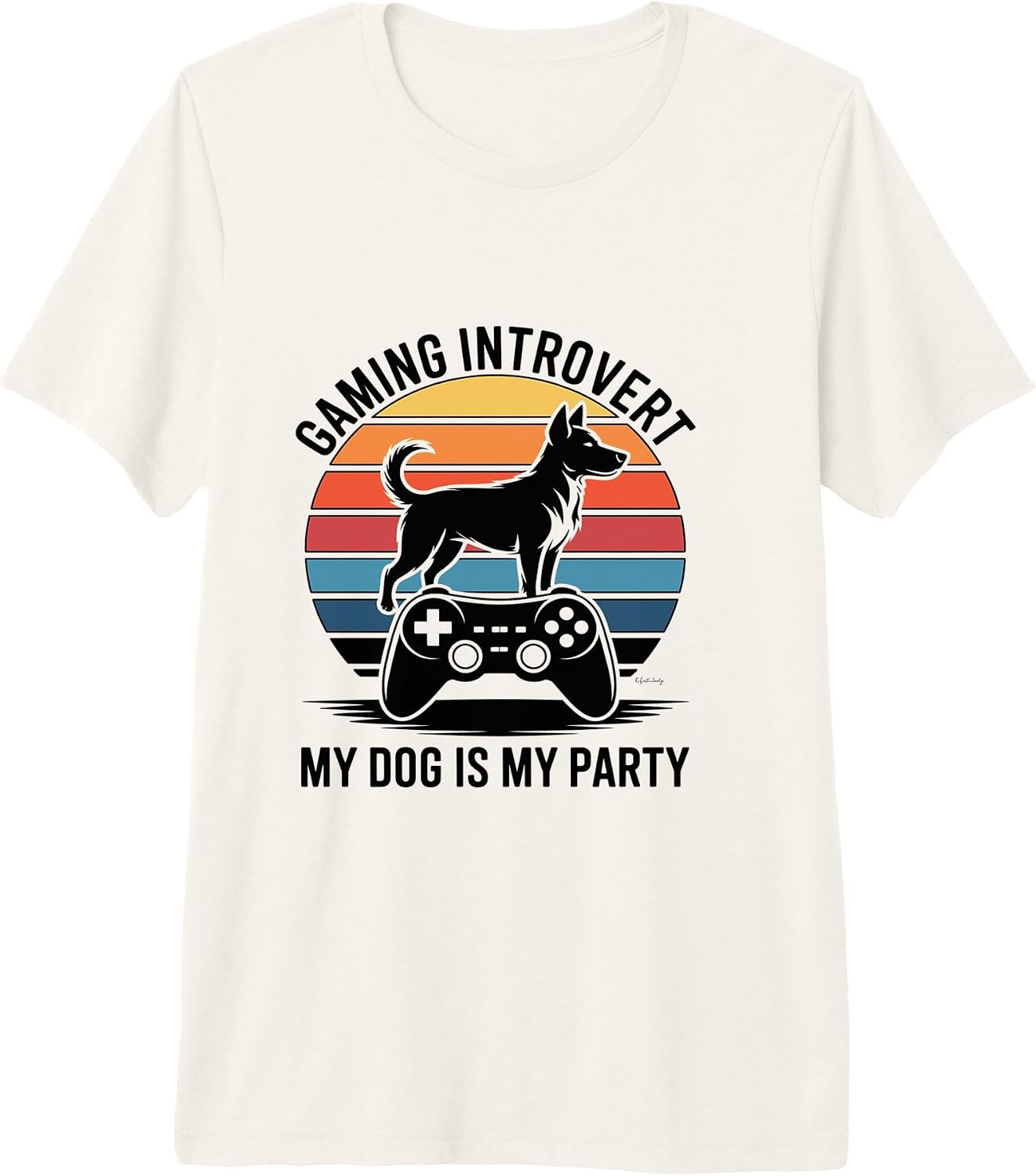 Dog Lover Gaming Introvert