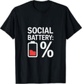 Introvert Social Battery Low Energy Humor