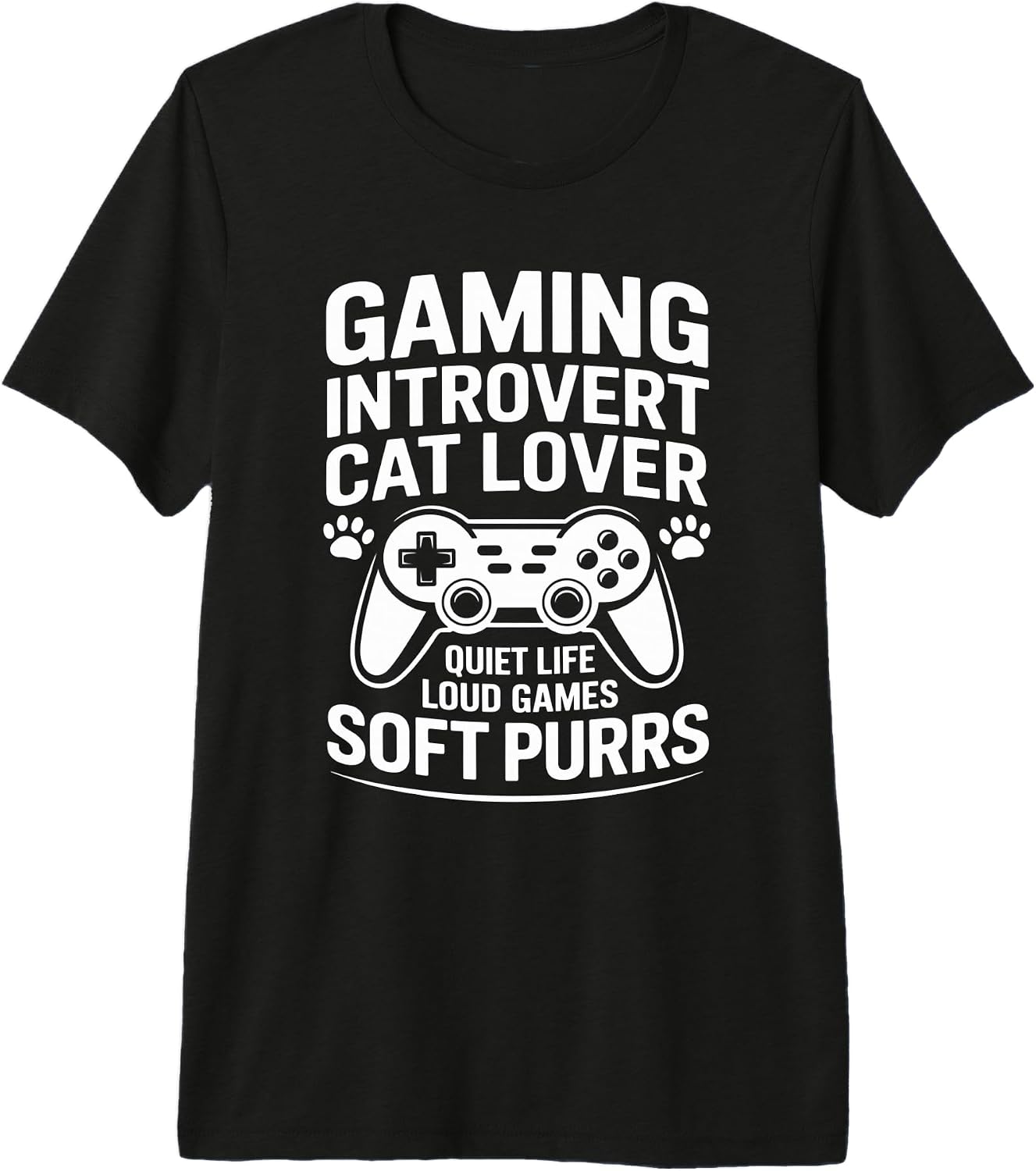 Cat Gaming Introvert Quiet