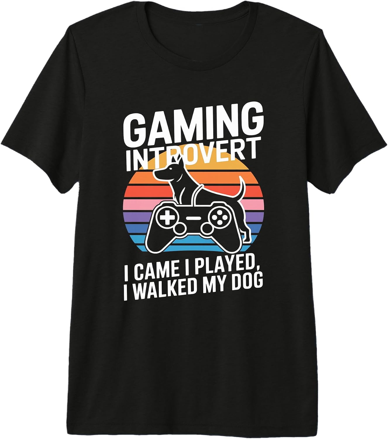 Gaming Introvert Dog Lover Player