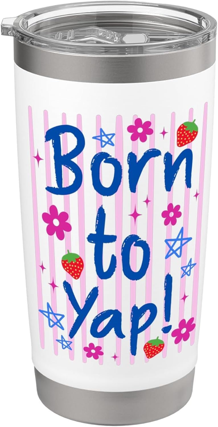 Funny Born To Yap Adult Humor Graphic Shirts