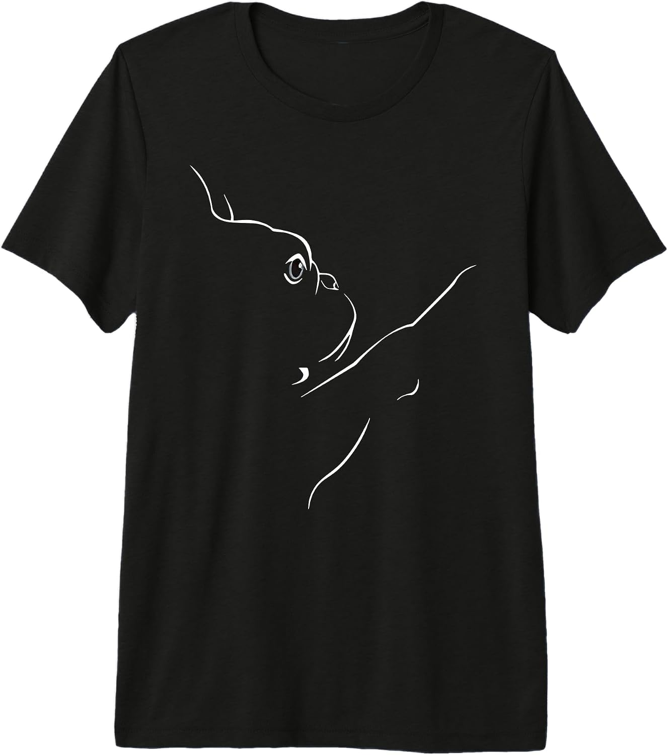French Bulldog Illustration Line Art By Merch