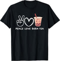 Peace, Love And Boba Tea Kawaii Boba Tea