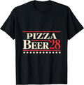 Pizza Beer Fun Lovers Humor Political