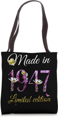 79th Birthday Vintage 1947 Gifts Tee by Alice Ron