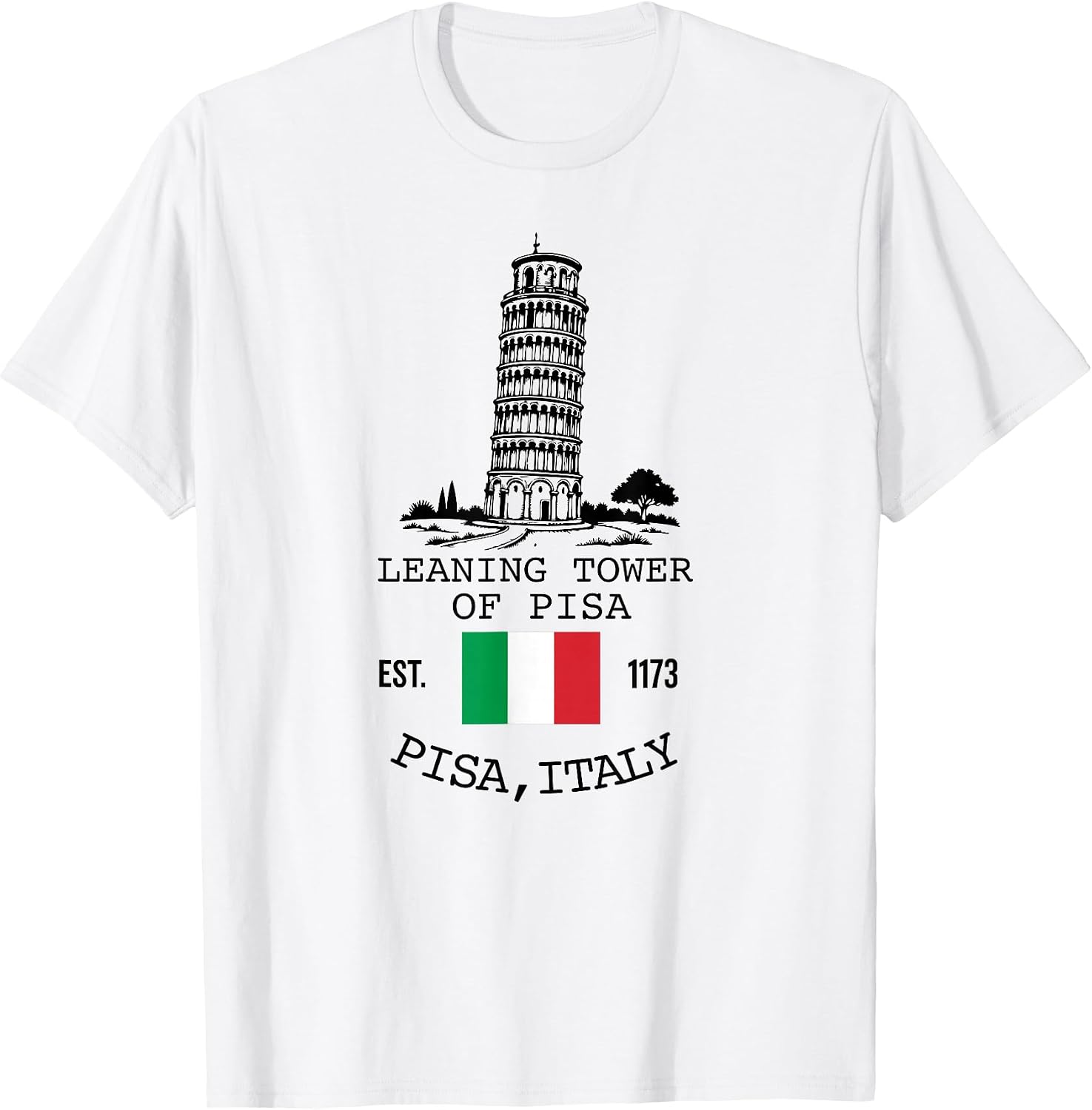 Learning tower of pisa Italy Merch