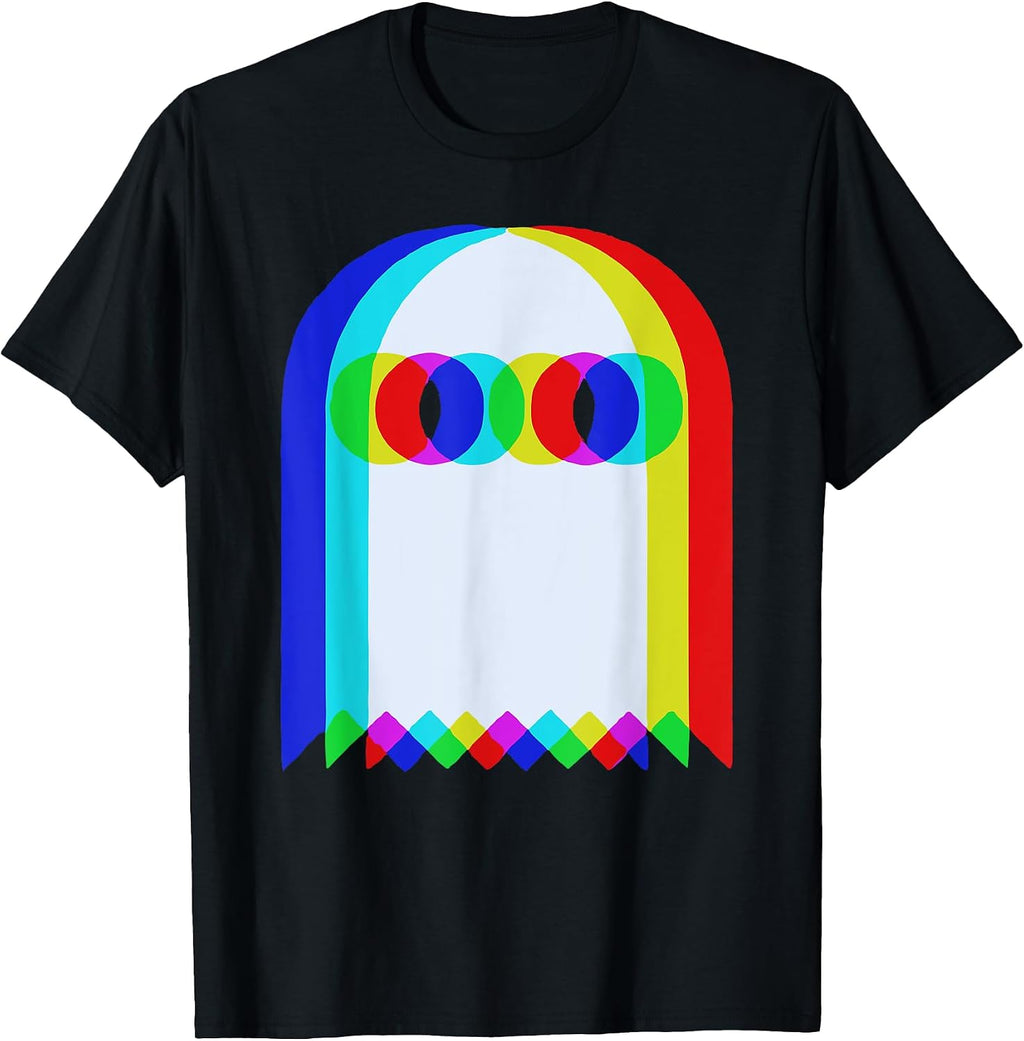 Ghost trippy vaporwave shirt