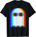 Ghost trippy vaporwave shirt