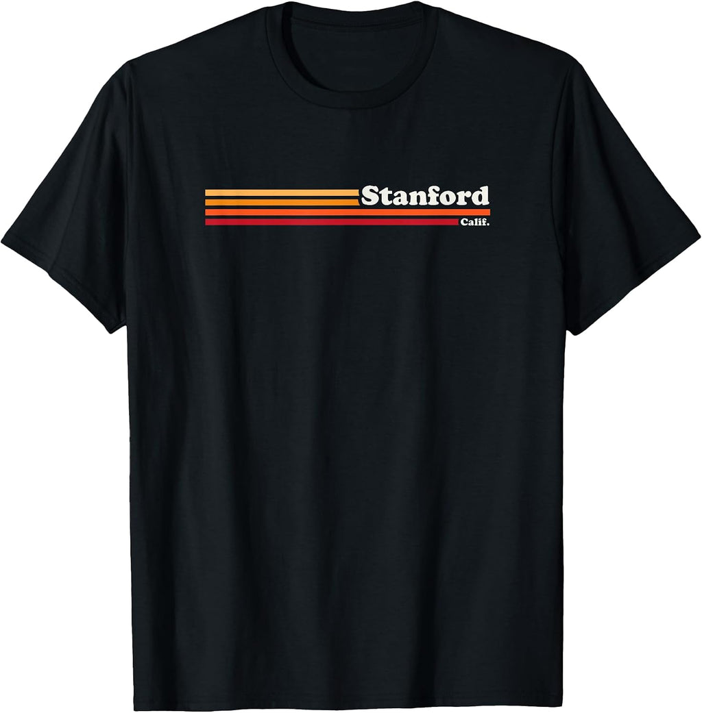 Retro 80's Stanford CA T-Shirts & Tees