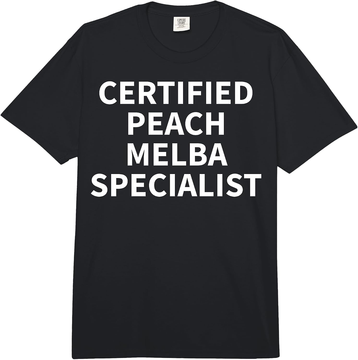 Cool Peach Melba Humor Quote Merch