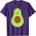 Cute Smiley Avocado Funny Tee