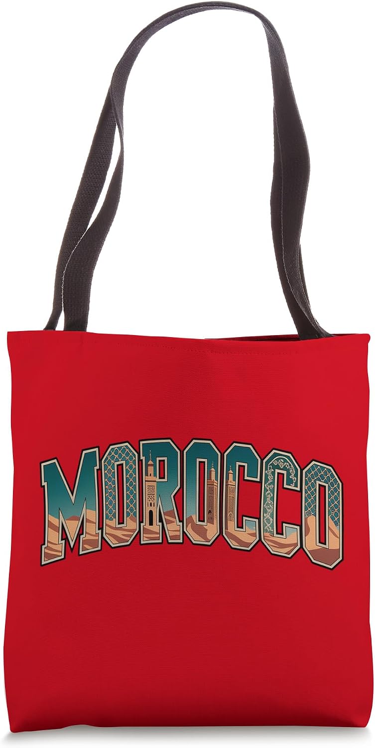 Morocco Skyline Aesthetic Tees
