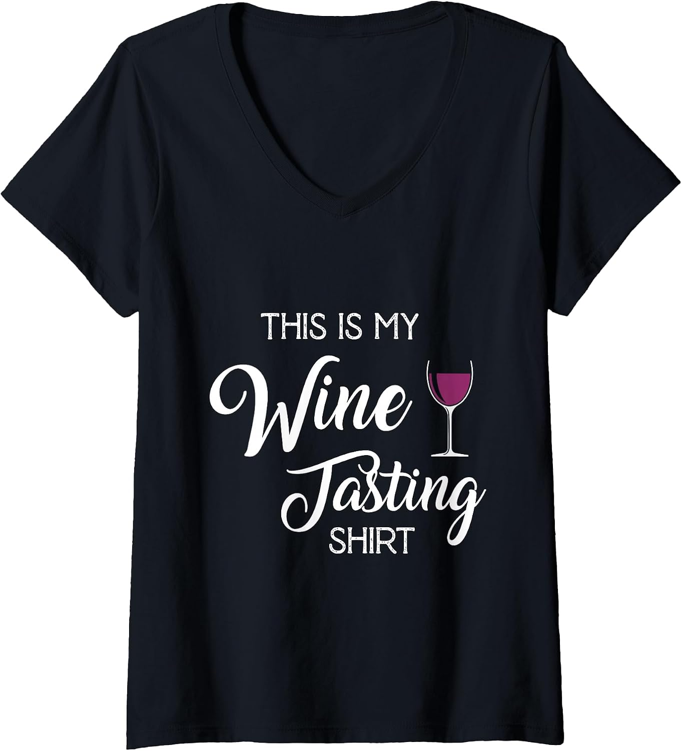 Funny Tee Graphic M23T This Is My Wine Tasting Shi