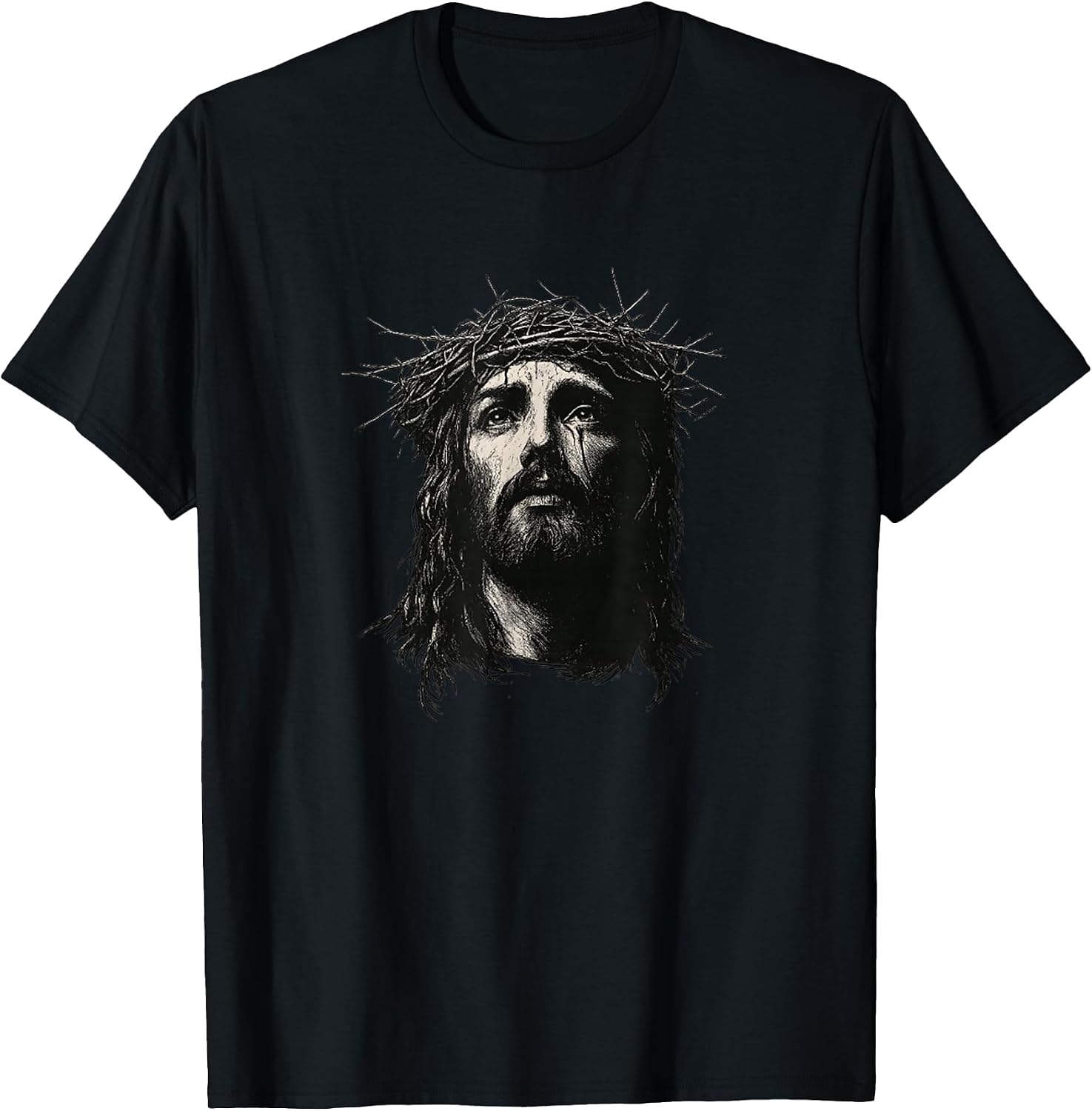 Face Of Jesus Crown Of Thorn Religious Christmas