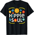 Peace Sign Hippie Soul Daisy Tshirt Flowers Gifts