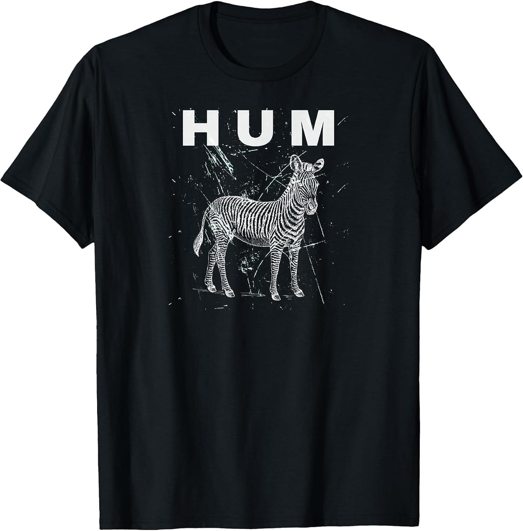 Vintage Animal Lover HUM Funny Retro Zebra Meme