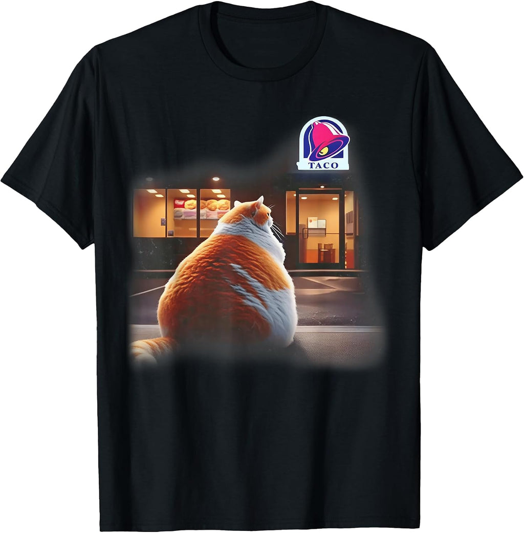 Funny Taco Cat Mexican Food Lover