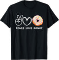 Peace, Love And Donuts Retro Donuts