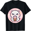Kawaii Bubble Tea Pink Baby Hamster Boba Tea
