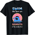 Funny Swimmer Donut Lover Apparel