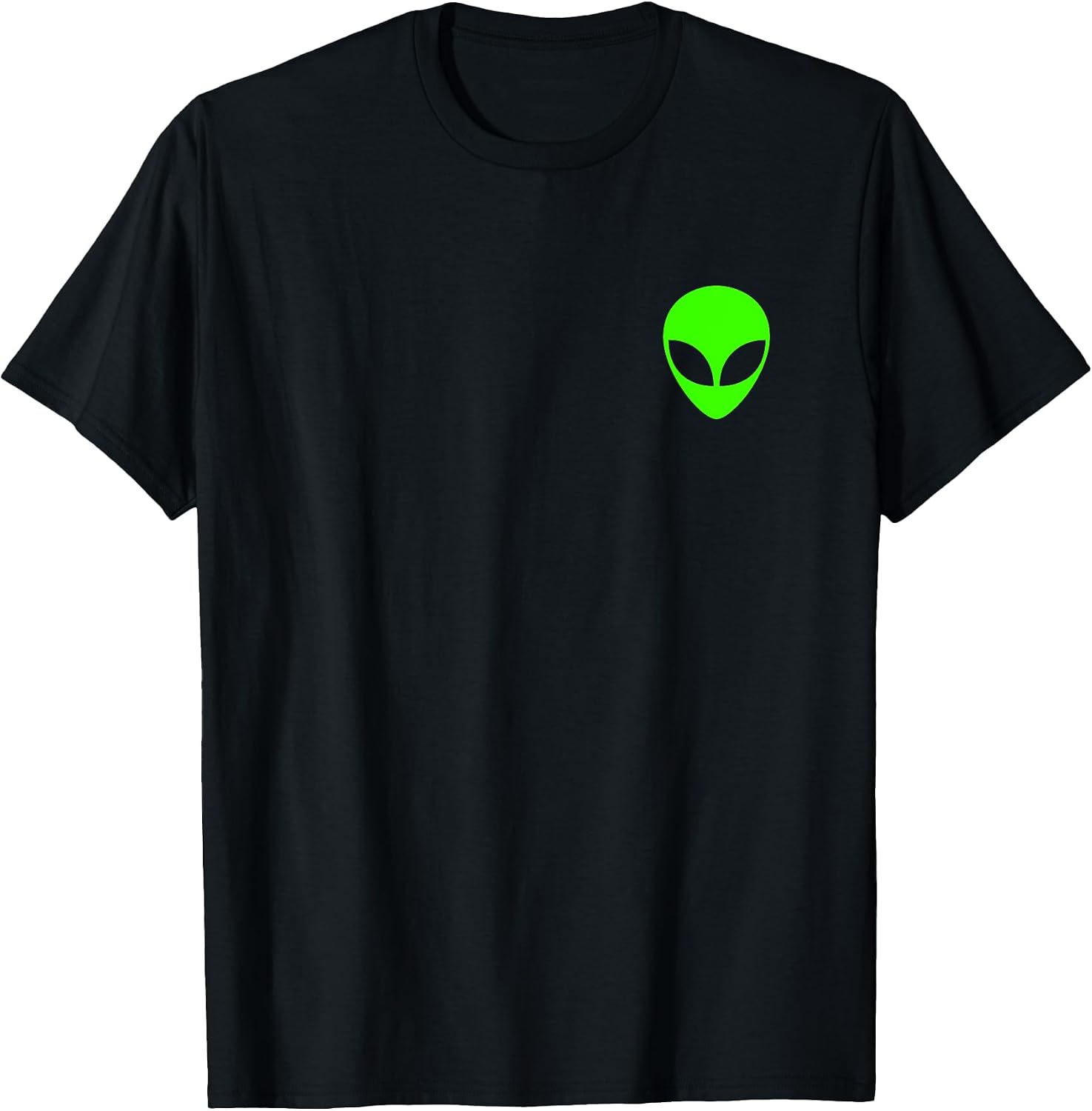 Alien Head Pocket Tee Cute Lazy Costume Outfit