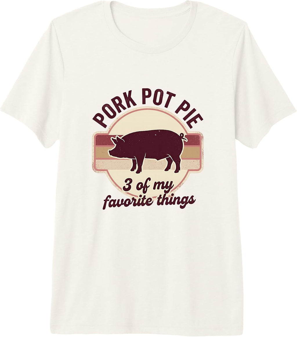 Pork Pot Pie Food Humor Bbq Lover Pig