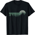 Vintage Wilderness Nature Forest Landscape Retro