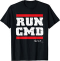 Run CMD Programmer Coder Computer Nerd Gift